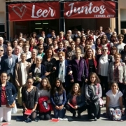 Casi 150 personas disfrutan en Teruel la fiesta de la lectura con «Leer Juntos»