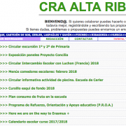 De la montaña a la ciudad. Esta semana os mostramos los sitios web del CRA Alta Ribagorza y del Colegio Inmaculada Concepción de Zaragoza