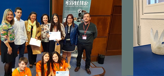 El IES Zaurín de Ateca gana el V Concurso “Cristalización en la Escuela”