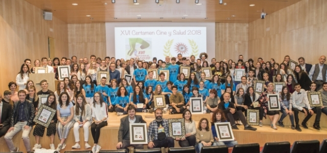 El Festival Cine y Salud entrega sus premios a los mejores audiovisuales de los escolares aragoneses