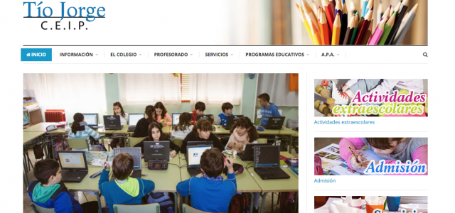 La web del Tío Jorge, un centro con solera en Zaragoza