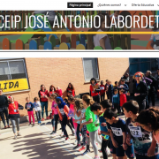 Visitamos la web del CEIP José Antonio Labordeta en Zaragoza