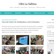 La web del CRA La Sabina