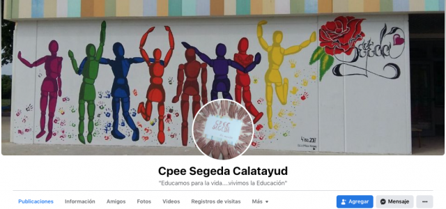 La Página de Facebook del CPEE Segeda de Calatayud