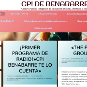 ¡Nos encanta la web del CPI Benabarre!
