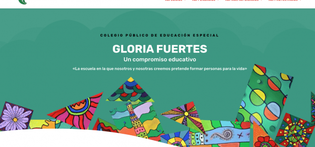 Visitamos la web del CPEE Gloria Fuertes