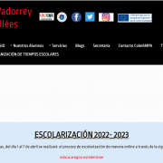 Visitamos la web del Colegio Vadorrey – Les Allées