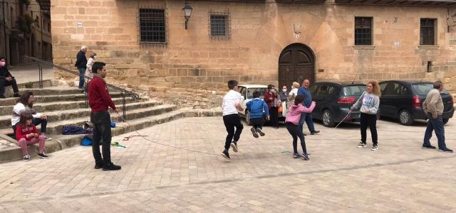 La Educación Física toma las calles de Fuentespalda, Monroyo y Peñarroya de Tastavins