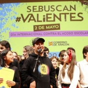 Casi 2000 alumnos «Valientes» frente al Acoso Escolar en Zaragoza