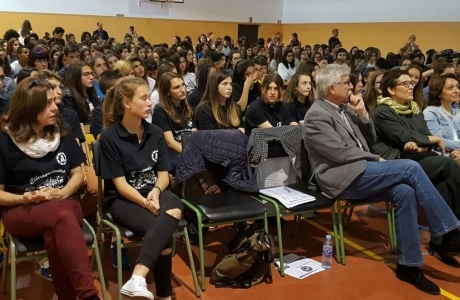 Más de 300 alumnos y profesores de la provincia de Zaragoza ponen en común sus experiencias en materia de convivencia