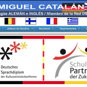 Una web con muchos contenidos: IES Miguel Catalán