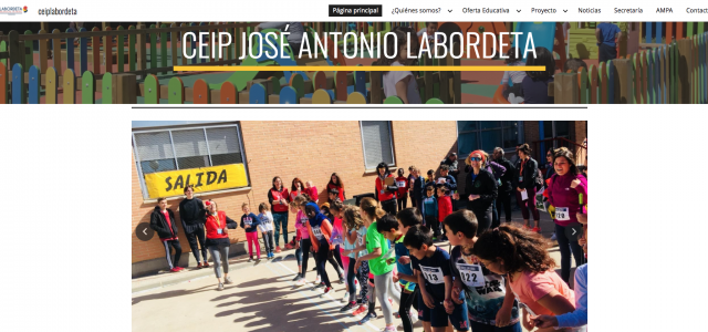 Visitamos la web del CEIP José Antonio Labordeta en Zaragoza