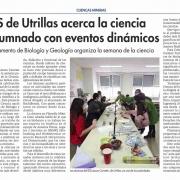 El IES “Fernando Lázaro Carreter”, de Utrillas, celebra la Semana de la Ciencia