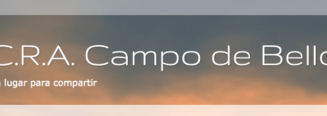 Esta semana también visitamos el CRA Campo de Bello y su web