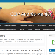 … y la web del Andrés Manjón de Zaragoza