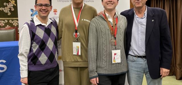 Javier Badesa y Rafael Salazar: plata y bronce para Aragón en la LIX Olimpiada Matemática Española