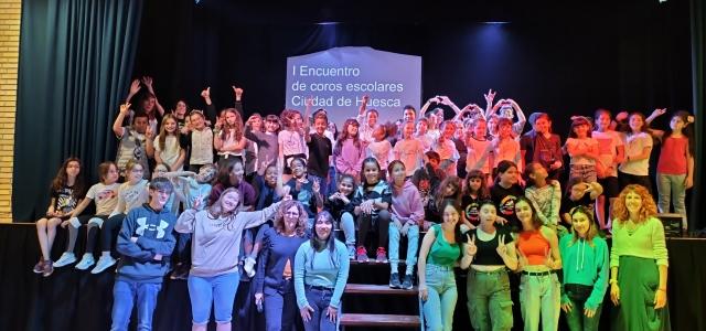 Encuentro de coros escolares en Huesca