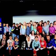 El Colegio “Romareda” celebra su particular “fiesta del cine” en francés