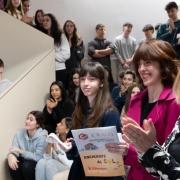 La Consejera de Educación, Ciencia y Universidades inaugura la nueva biblioteca «Irene Vallejo» del CPI «Rosales del Canal», de Zaragoza