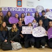 El IES «Virgen del Pilar», de Zaragoza, y su compromiso por el 25N