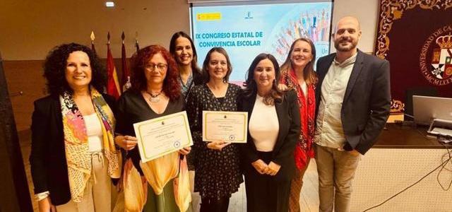 El colegio de Educación Especial «San Germán» y el CEIP «Parque Europa», galardonados en el IX Congreso Estatal de Convivencia Escolar