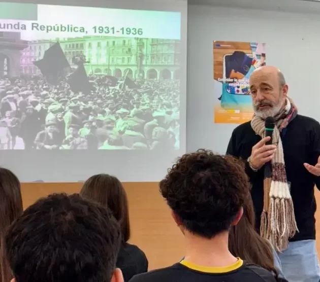 Semana cultural sobre el exilio español y francés en el IES “Pablo Serrano”, de Zaragoza