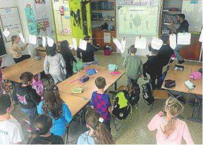 Conectados por un estilo de vida activo en el colegio «Santa Magdalena Sofía», de Zaragoza