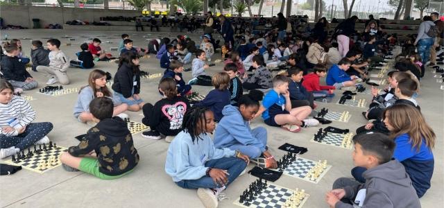 Más de 1600 alumnos aragoneses participan en el encuentro de “Ajedrez en la escuela”