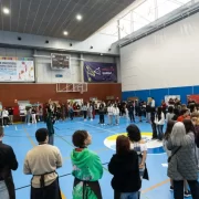 La red de huertos escolares de Zaragoza celebra su primer encuentro con alumnado de la ciudad
